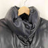 ザラ ZARA フェイクレザーパフベスト 裾ドローコード レディース JPN:M