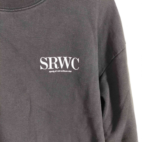 スポーティーアンドリッチ SPORTY& RICH USA製 SRWC クルーネック スウェット メンズ JPN:M