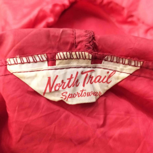 60S NORTH TRAIL フルジップ フード ナイロン ジャケット メンズ import:M