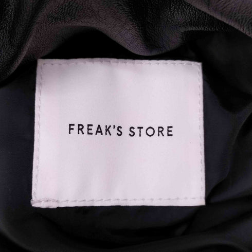 フリークスストア FREAKS STORE フェイクレザー中綿ジャケット メンズ JPN:M