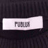 パブリュクス PUBLUX グラフィック編み込みクルーネックニット メンズ JPN:M