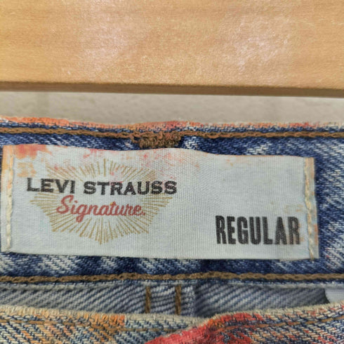 リーバイス Levis SIGNATURE ストレートデニムパンツ メンズ 34inch