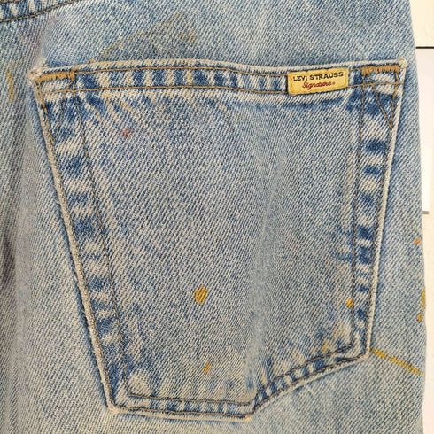 リーバイス Levis SIGNATURE ストレートデニムパンツ メンズ 34inch