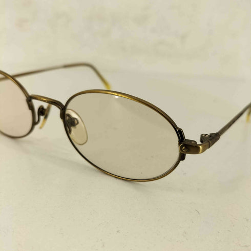 ジャンポールゴルチエ Jean Paul GAULTIER オーバル カラーレンズ メタルフレーム 眼鏡 メンズ 50□19 140