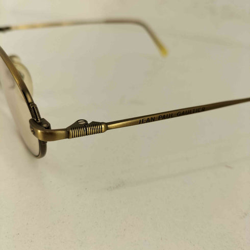 ジャンポールゴルチエ Jean Paul GAULTIER オーバル カラーレンズ メタルフレーム 眼鏡 メンズ 50□19 140