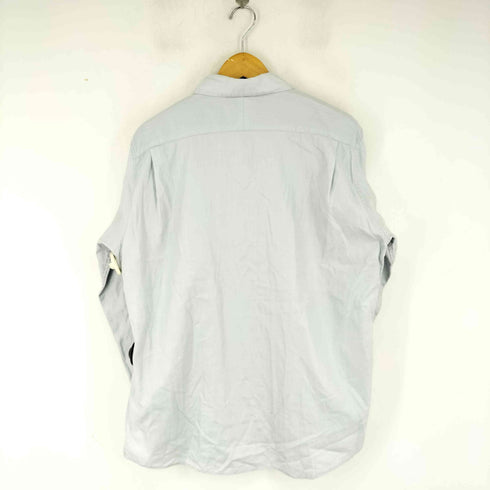 ネオンサイン NEON SIGN herringbone stripe zip shirt メンズ JPN:46