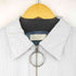 ネオンサイン NEON SIGN herringbone stripe zip shirt メンズ JPN:46