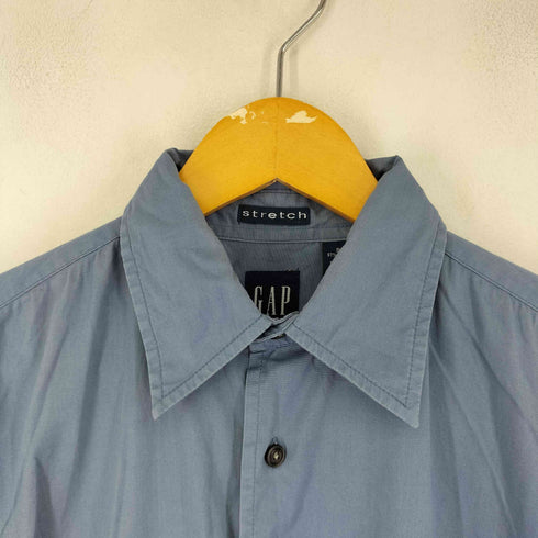 ギャップ Gap 00S OLD STRETCH L/S コットンシャツ メンズ import:S