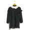 バブルス BUBBLES 襟フリルレースデザイン L/S ワンピース レディース FREE