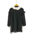 バブルス BUBBLES 襟フリルレースデザイン L/S ワンピース レディース FREE