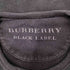 バーバリーブラックレーベル BURBERRY BLACK LABEL ワンポイントロゴ刺繍 インサイドアウトデザインスウェット メンズ JPN:3