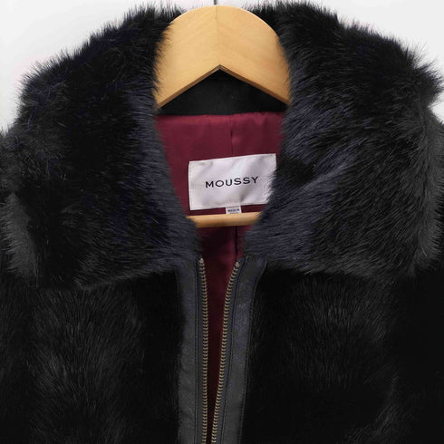 マウジー moussy FAUX FUR ブルゾン レディース FREE