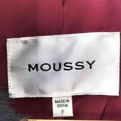 マウジー moussy FAUX FUR ブルゾン レディース FREE