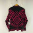OSSI SKIWEAR Vネック総柄ニット メンズ