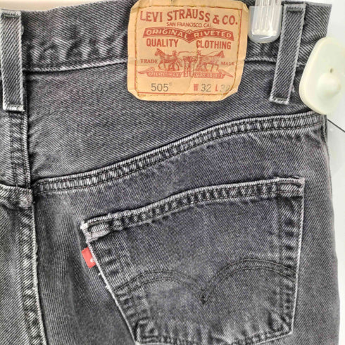 リーバイス Levis 00s メキシコ製 505 REGULAR FIT ブラックデニムパンツ メンズ W32 W30