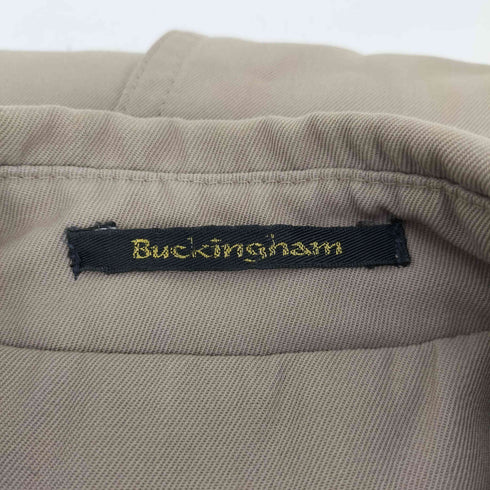 Buckingham 比翼ボタン ステンカラーコート メンズ 41