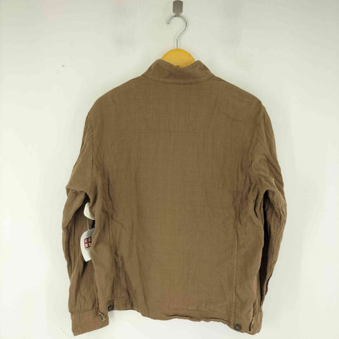 カンゴール KANGOL 裏地チェックコットンジップアップジャケット メンズ import:L