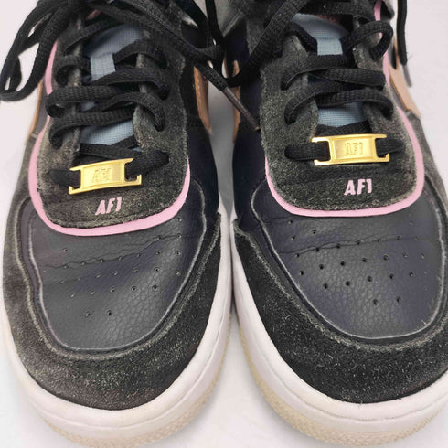 ナイキ NIKE Wmns Air Force 1 Shadow Black Light Arctic Pink エアフォース1 シャドー ミドルカット スニーカー レディース 25.0cm