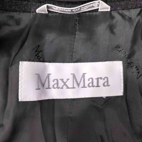 マックスマーラ MAX MARA 90-00S 白タグ 1Bウールテーラードジャケット レディース JPN:42