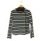 アルマーニエクスチェンジ ARMANI EXCHANGE 編み込みボーダージャケット レディース import:S