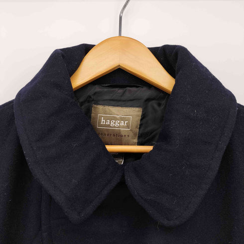 ハガークロージング HAGGAR ウール混 Pコート ジャケット メンズ import:M