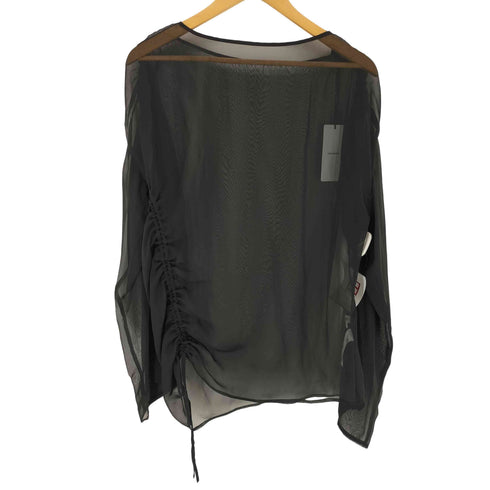 マウジー moussy SHEER GATHER ブラウス レディース FREE