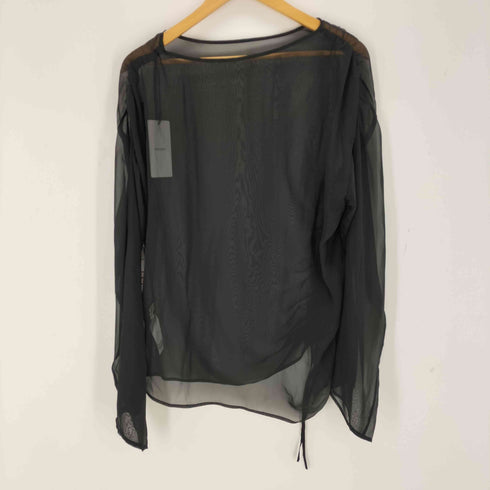 マウジー moussy SHEER GATHER ブラウス レディース FREE