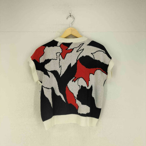 ifi MADE IN USA 総柄アクリルS/S ニット メンズ JPN:L