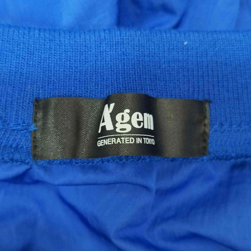 エージェム Agem フロントデザインナイロンプルオーバー ピステ メンズ FREE