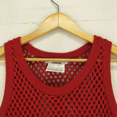 キャサリンハムネットロンドン KATHARINE HAMNETT LONDON メッシュニットタンクトップ レディース JPN:M