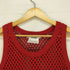 キャサリンハムネットロンドン KATHARINE HAMNETT LONDON メッシュニットタンクトップ レディース JPN:M
