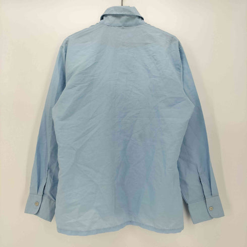 Lancer California 70S ダメージ加工 L/S ポリエステル シャツ メンズ import:L
