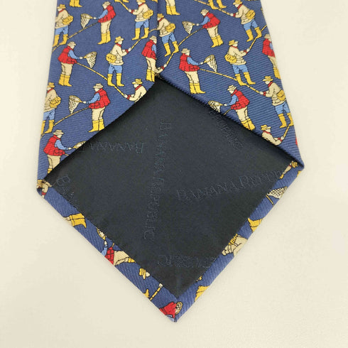 バナナリパブリック BANANA REPUBLIC 総柄シルクネクタイ メンズ