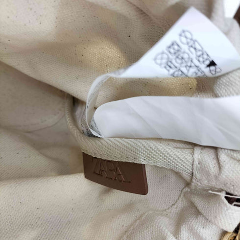 ザラ ZARA カットワークミニトートバッグ レディース