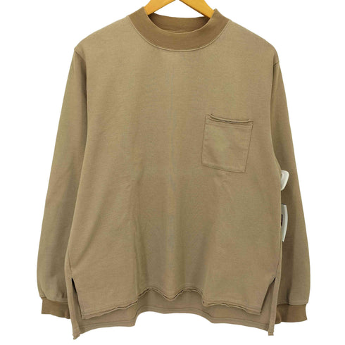 ニューバランス NEW BALANCE tokyodeslgn studio L/S カットオフ モックネック Tシャツ メンズ import:M