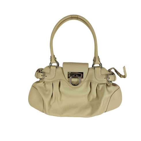サルヴァトーレフェラガモ Salvatore Ferragamo マリッサ ガンチーニ レザー ハンドバッグ レディース