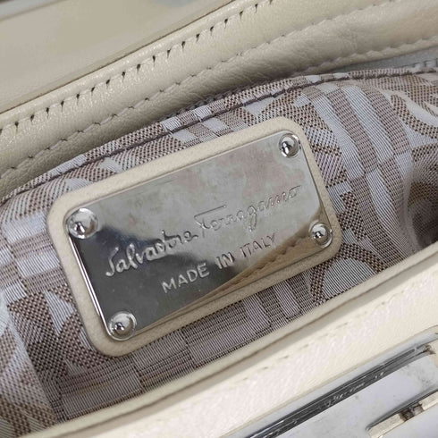サルヴァトーレフェラガモ Salvatore Ferragamo マリッサ ガンチーニ レザー ハンドバッグ レディース