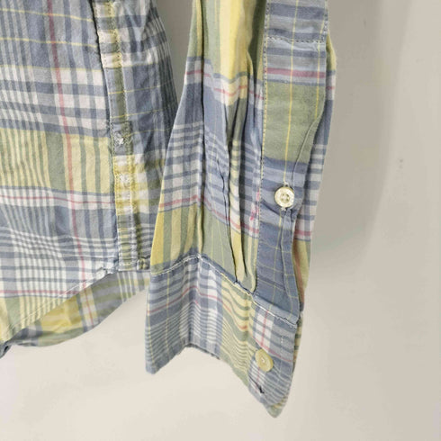 ジェイクルー J.CREW L/S チェックシャツ メンズ import:L