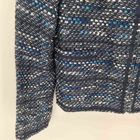 ビューティーアンドユースユナイテッドアローズ BEAUTY & YOUTH UNITED ARROWS BYTF ファンシーツイードノーカラージャケット レディース JPN:M