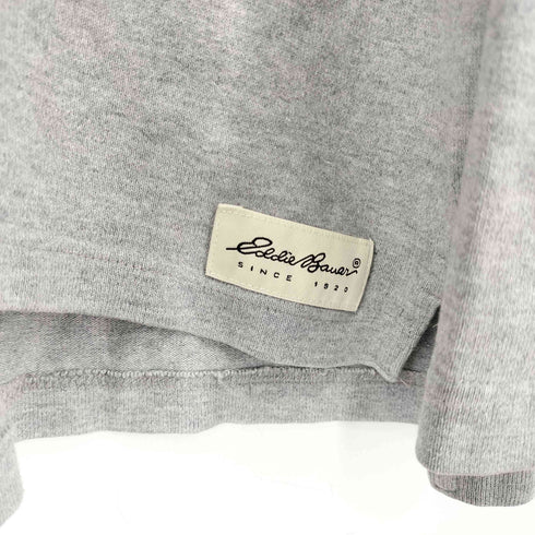 エディーバウアー Eddie Bauer 90S 白タグ ハーフジップスウェット メンズ