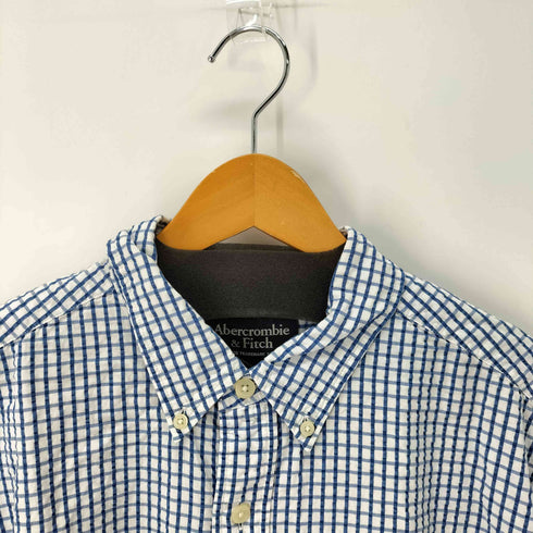 アバクロンビーアンドフィッチ Abercrombie & Fitch L/S BDチェックシャツ メンズ import:L
