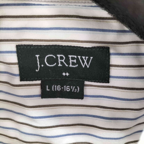 ジェイクルー J.CREW L/S ストライプシャツ メンズ import:L