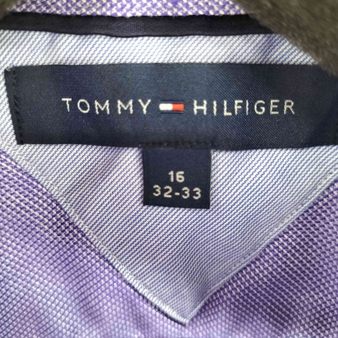 トミーヒルフィガー TOMMY HILFIGER L/S カッタウェイ総柄シャツ メンズ 16 32-33