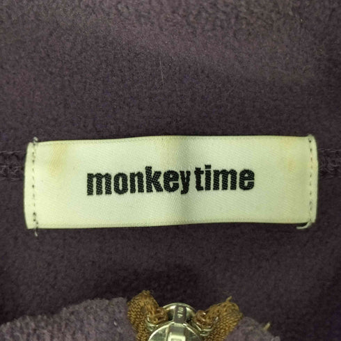 モンキータイム MONKEY TIME FLEECE HALF ZIP PULLOVER/ハーフジッププルオーバー メンズ JPN:S