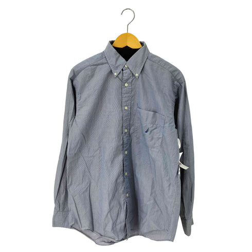 ノーティカ NAUTICA L/S BDストライプシャツ メンズ import:M