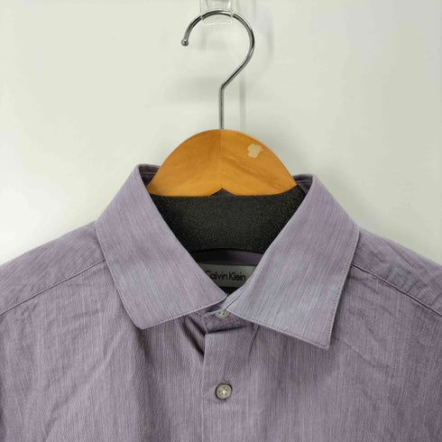 カルバンクライン CALVIN KLEIN L/S カッタウェイプレーンシャツ メンズ 16 34-35