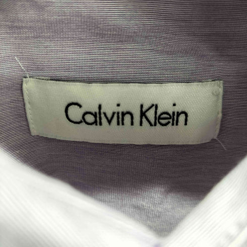 カルバンクライン CALVIN KLEIN L/S カッタウェイプレーンシャツ メンズ 16 34-35