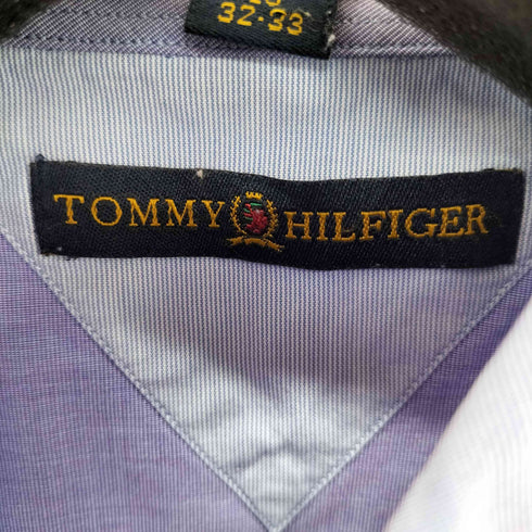 トミーヒルフィガー TOMMY HILFIGER L/S BDプレーンシャツ メンズ 16 32-33