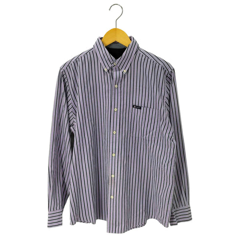 チャップス CHAPS L/S BDストライプシャツ メンズ import:L