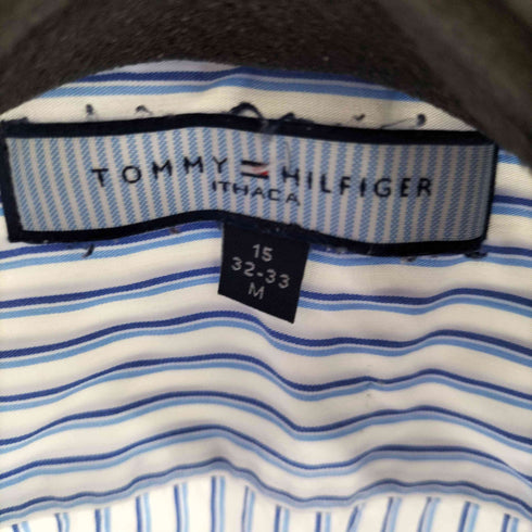 トミーヒルフィガー TOMMY HILFIGER L/S ストライプシャツ メンズ import:M
